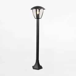Lampa stojąca zewnętrzna LANTERN czarna