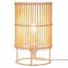 Lampa stołowa bambusowa EDIN 15x25 cm