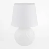 Lampa stołowa biała SANTANA