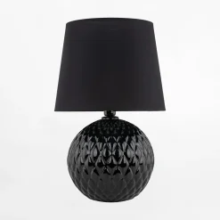 Lampa stołowa czarna SANTANA