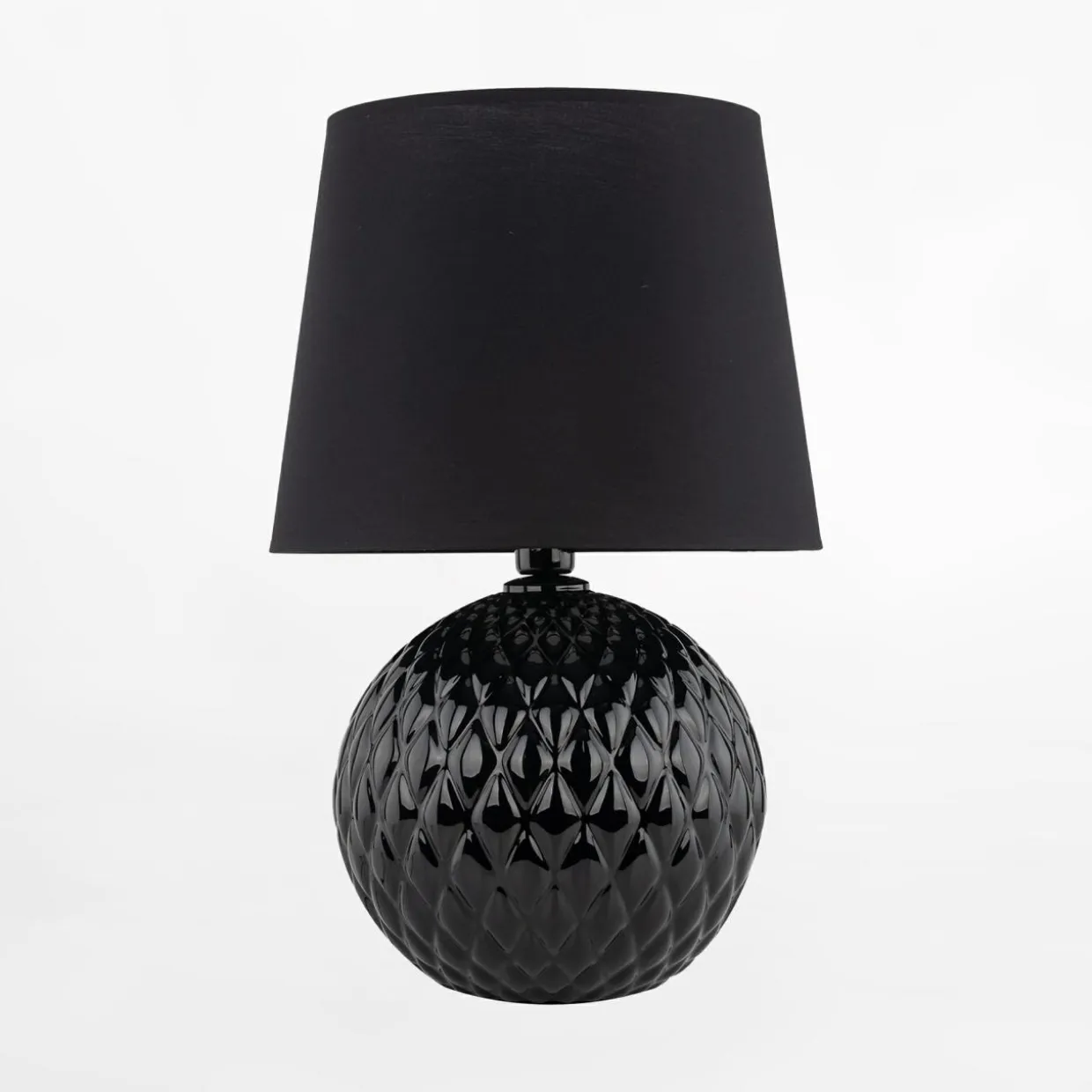 Lampa stołowa czarna SANTANA