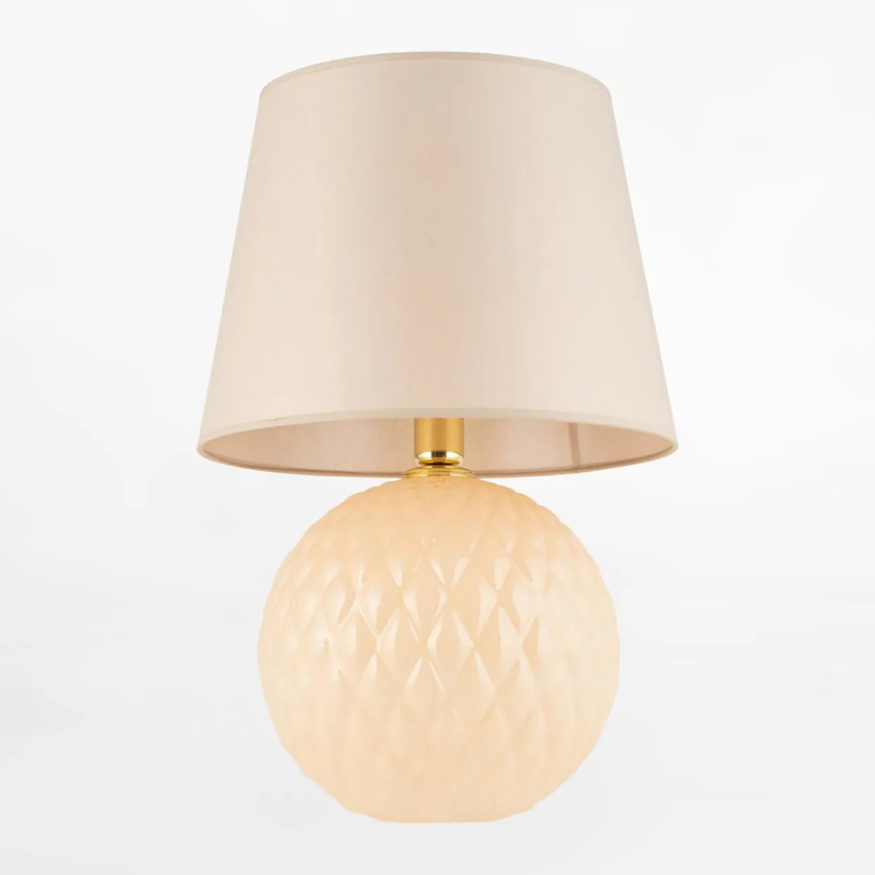 Lampa stołowa ecru SANTANA