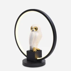 Lampa stołowa LED dekoracyjna SOWA
