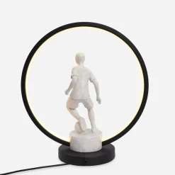 Lampa stołowa LED dekoracyjna PIŁKARZ