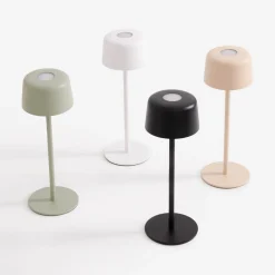 Lampa stołowa LED IP44 biała POCO