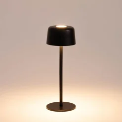 Lampa stołowa LED IP44 czarna POCO