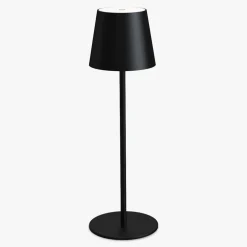 Lampa stołowa LED IP44 czarna PTL44B
