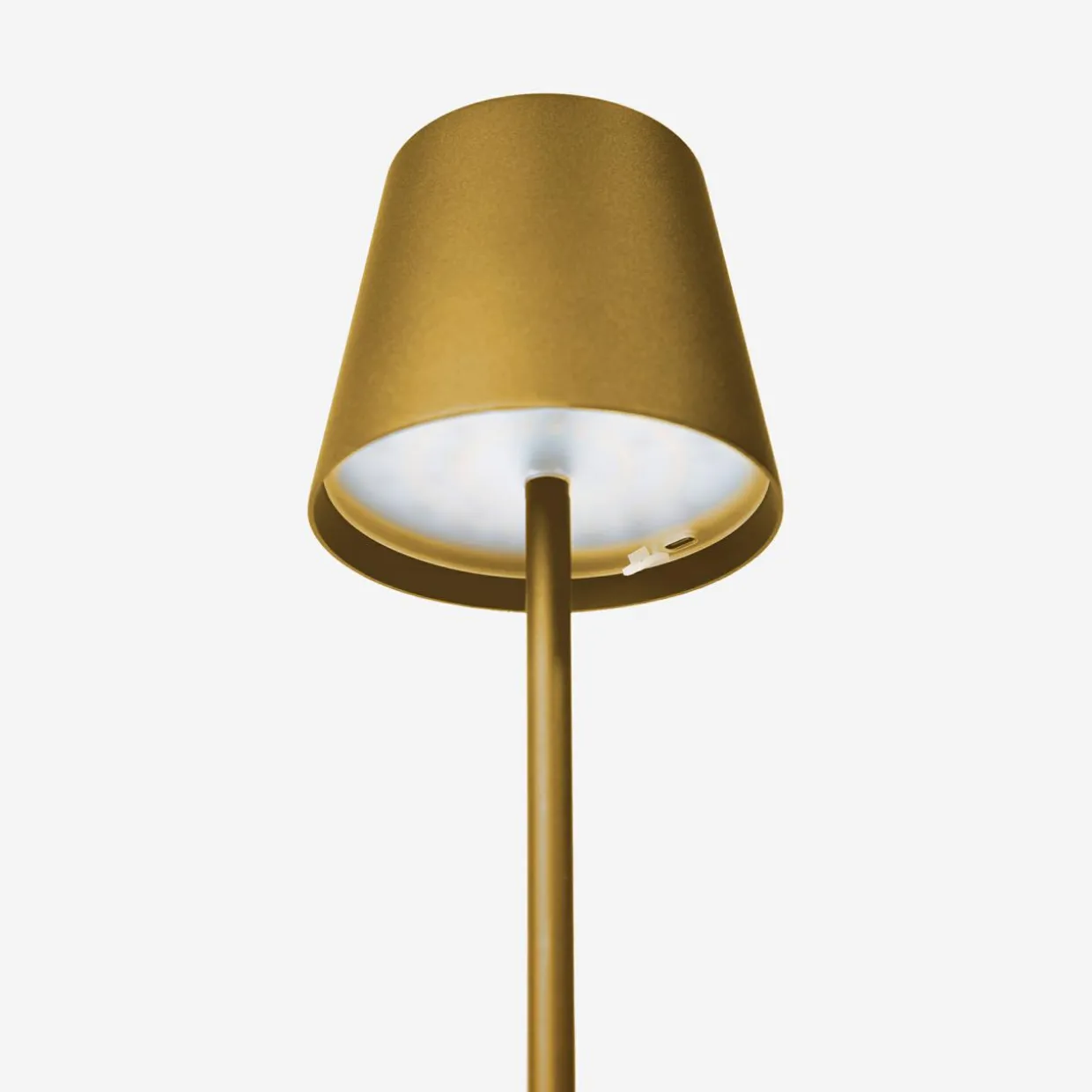 Lampa stołowa LED IP44 złota PTL44GL