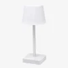 Lampa stołowa LED na baterie 3AAA biała POLLI