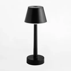 Lampa stołowa LED RGB IP44 czarna COLOR