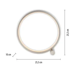 Lampa stołowa LED srebrny MINI RITUS