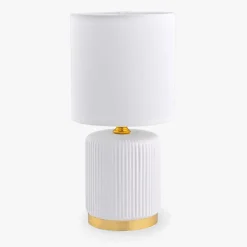 Lampa stołowa nocna biała 27,5 cm