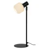 Lampa stołowa regulowany klosz czarna STEM