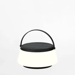 Lampa stołowa solarna czarna AURE
