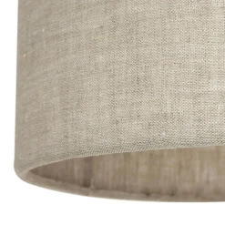Lampa sufitowa abażur len PALON
