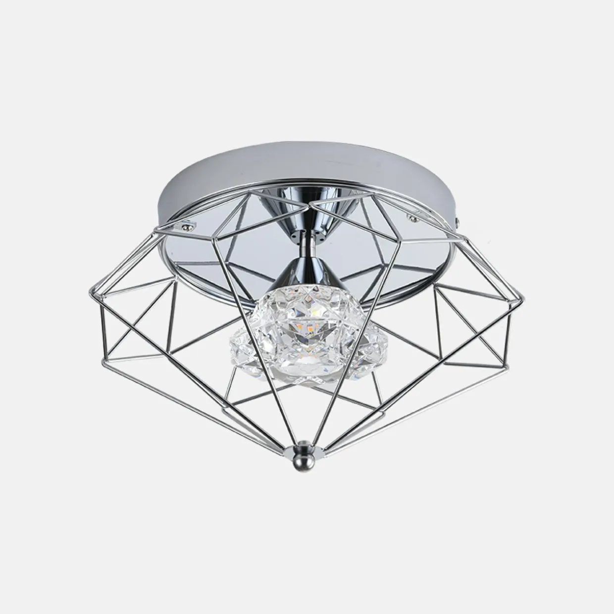 Lampa sufitowa chrom AMY