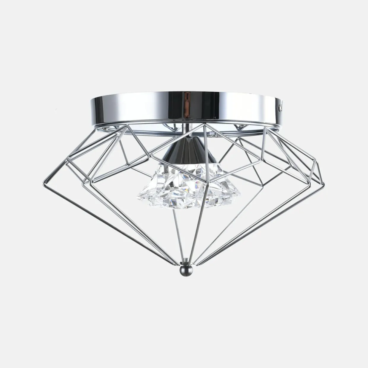 Lampa sufitowa chrom AMY