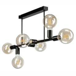 Lampa sufitowa czarna ASTRID VI