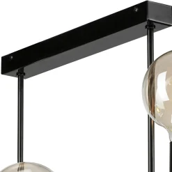Lampa sufitowa czarna ASTRID VI