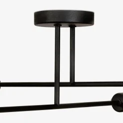 Lampa sufitowa czarna LUCA 4
