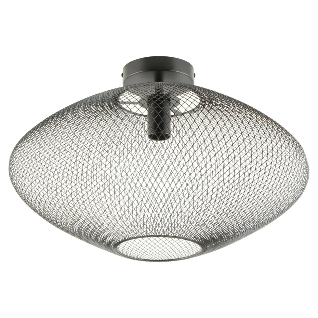 Lampa sufitowa czarna ORION 50 cm