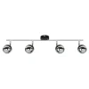 Lampa sufitowa GASTER GU16016-4TU2-BK
