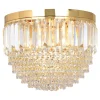 Lampa sufitowa glamour złota CHARLOTTE 40 cm