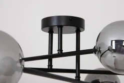 Lampa sufitowa kule czarna BASIS