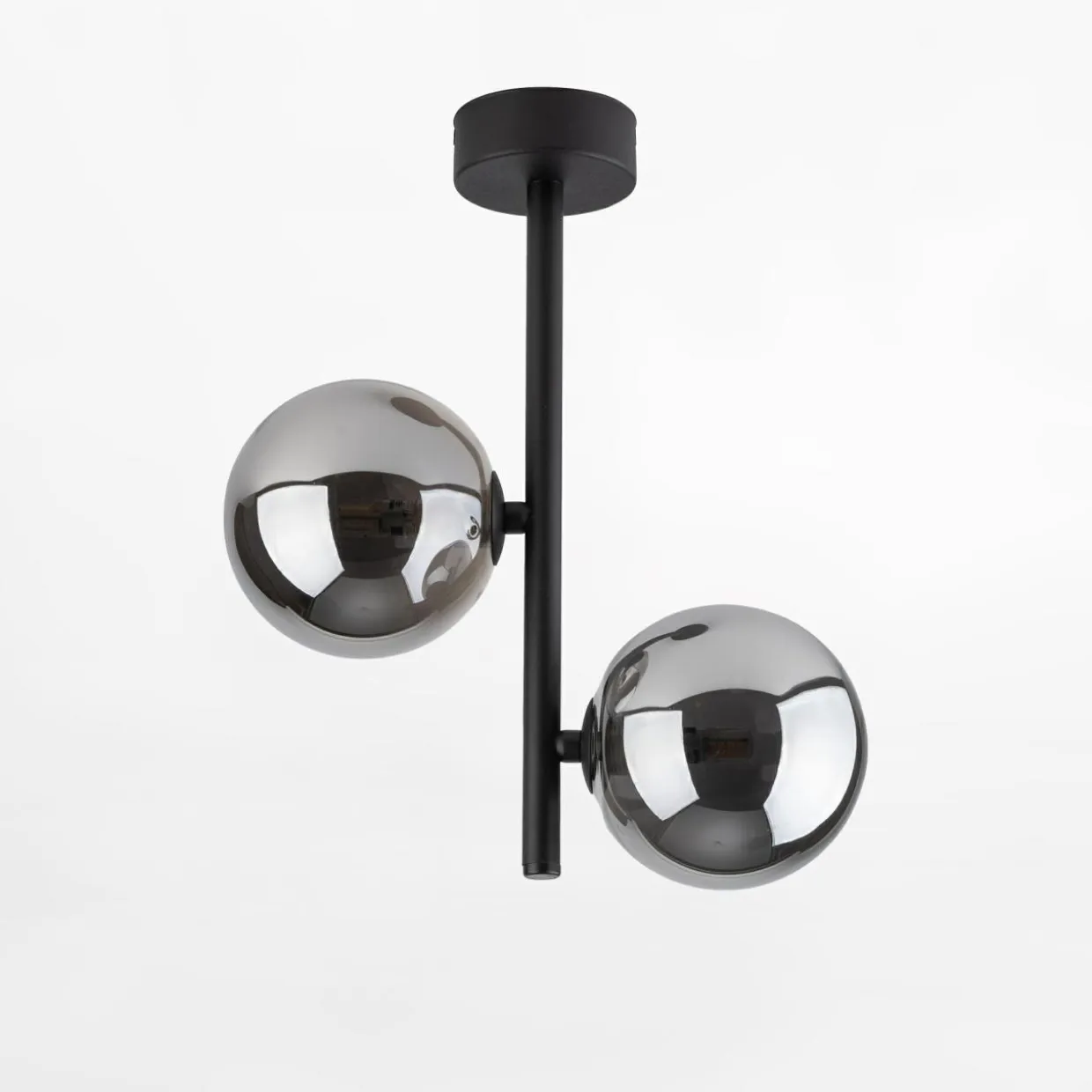 Lampa sufitowa kule czarna ESTERA II
