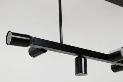 Lampa sufitowa kule czarna ASTRID VIII