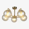 Lampa sufitowa kule złota TORA 5
