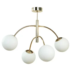 Lampa sufitowa kule złota białe VOLTA 4