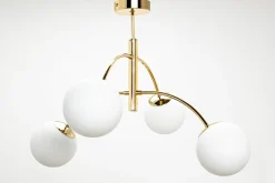 Lampa sufitowa kule złota białe VOLTA 4