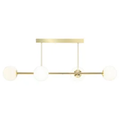 Lampa sufitowa kule złoto-biała ESSO 4
