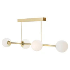 Lampa sufitowa kule złoto-biała ESSO 4