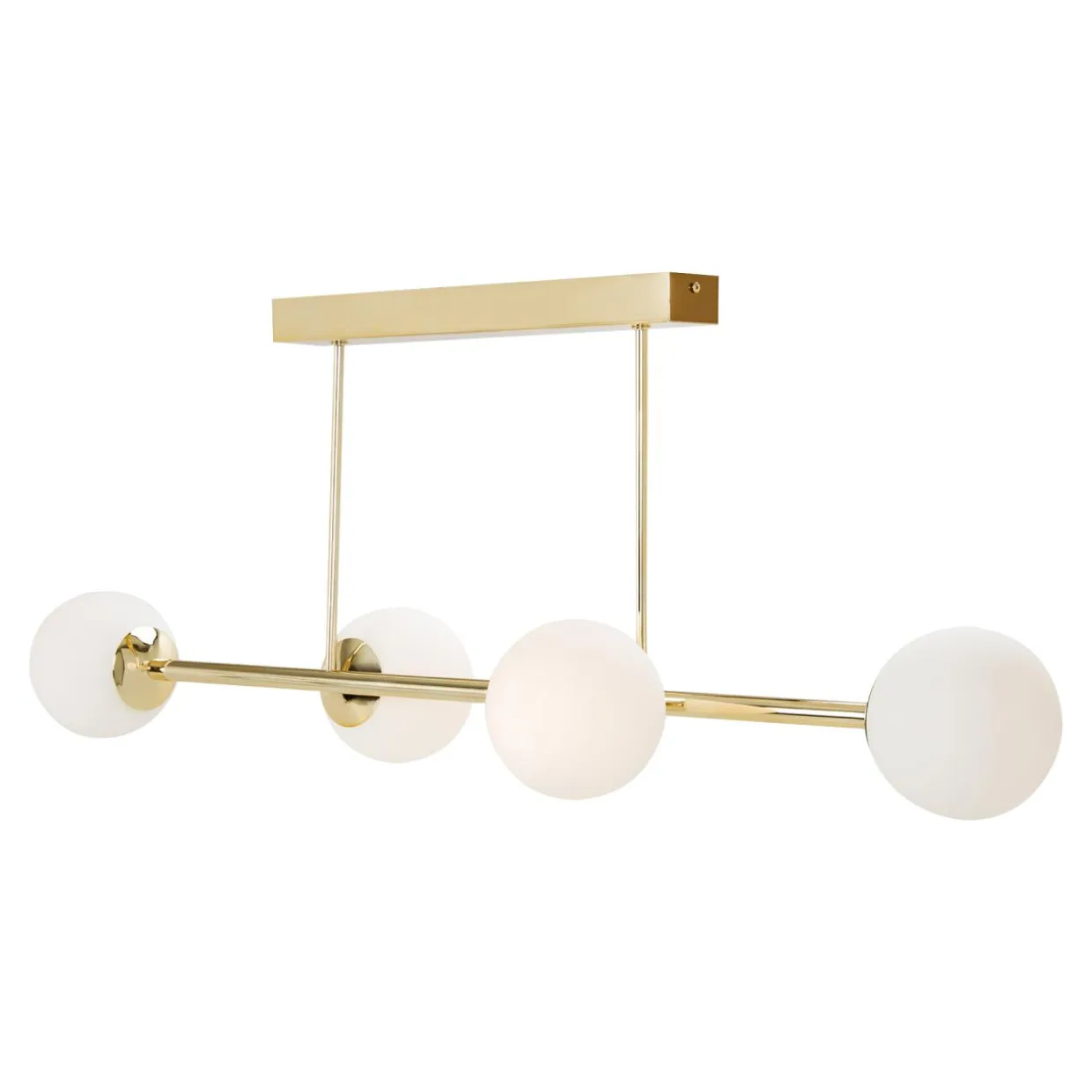 Lampa sufitowa kule złoto-biała ESSO 4