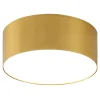 Lampa sufitowa LED barwa ciepła 3000K złota SOLARI 12 cm