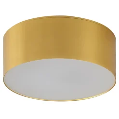 Lampa sufitowa LED barwa ciepła 3000K złota SOLARI 12 cm