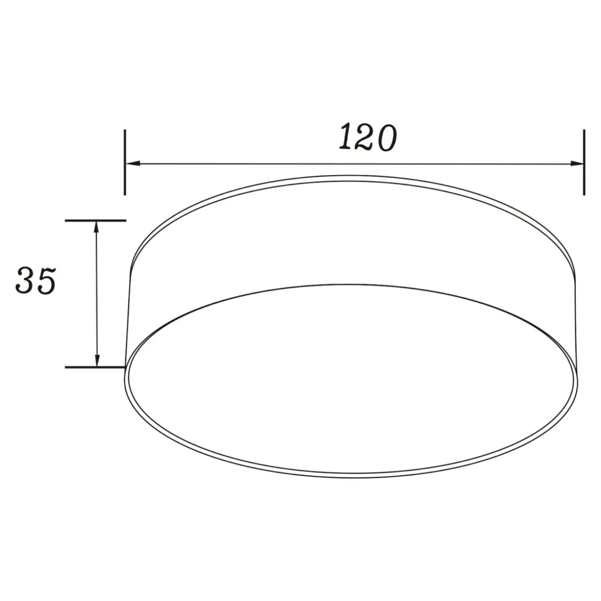 Lampa sufitowa LED barwa ciepła 3000K złota SOLARI 12 cm