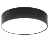Lampa sufitowa LED barwa neutralna 4000K czarna SOLARI 8 cm
