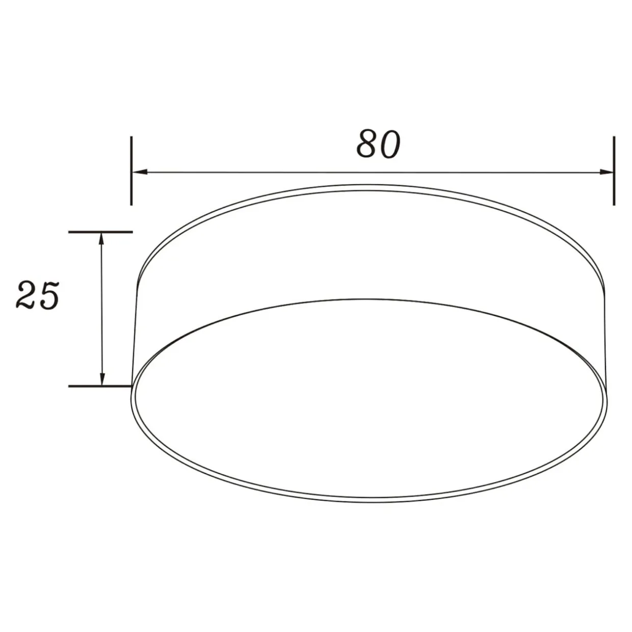 Lampa sufitowa LED barwa ciepła 3000K biała SOLARI 8 cm