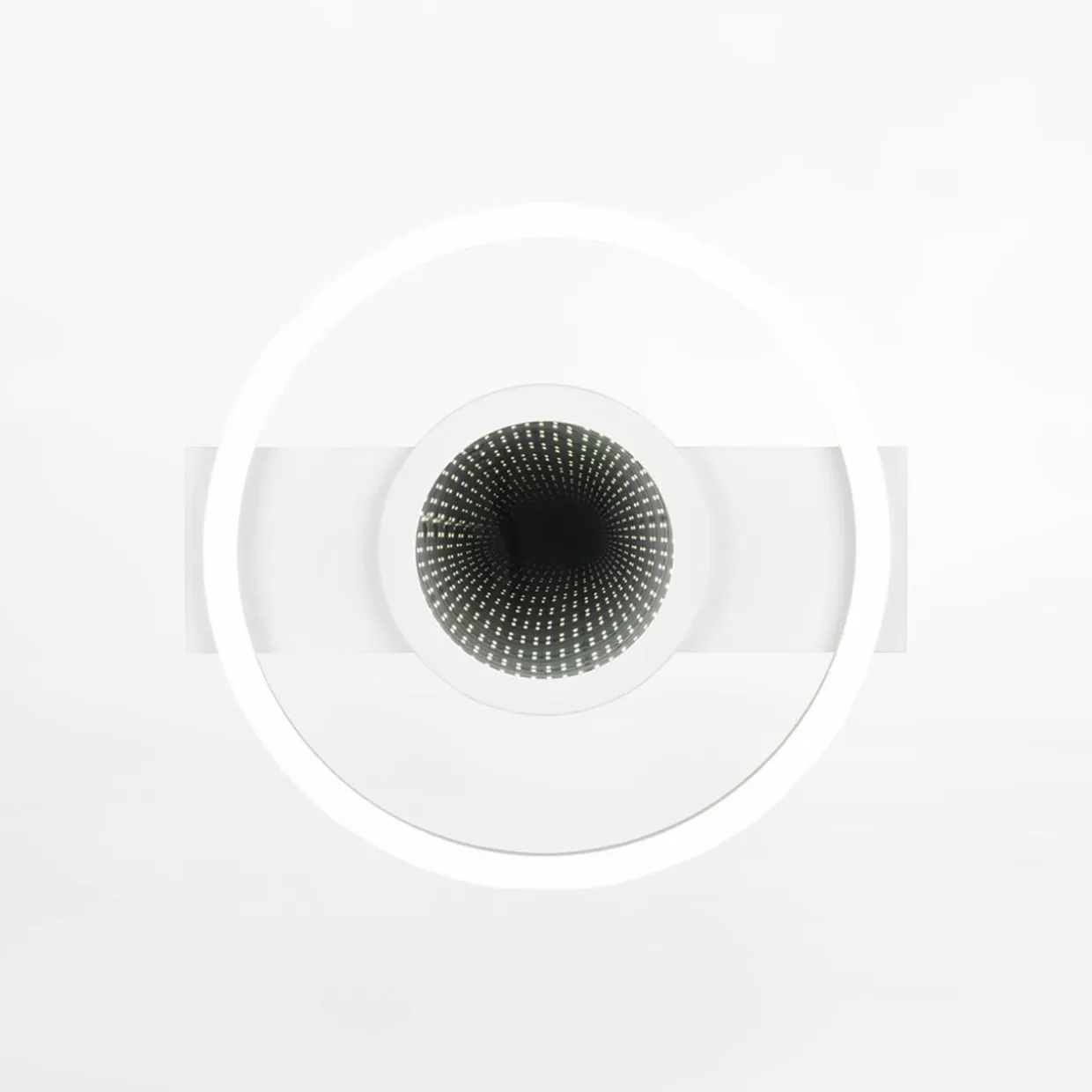 Lampa sufitowa LED biała WHEELER