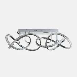 Lampa sufitowa LED chrom ABRO