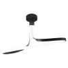 Lampa sufitowa LED czarna VISO