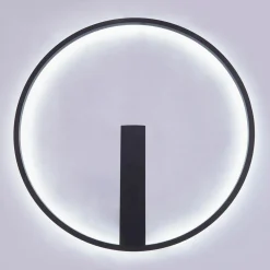 Lampa sufitowa LED czarna CORIT 58,5 cm