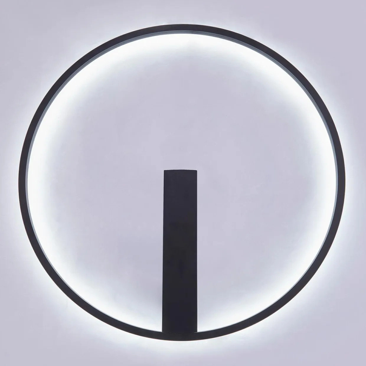 Lampa sufitowa LED czarna CORIT 58,5 cm