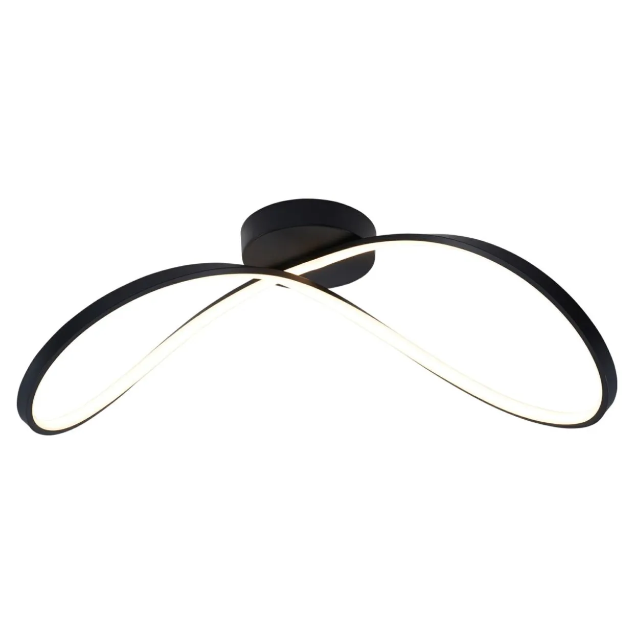 Lampa sufitowa LED ERDA czarna