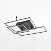 Lampa sufitowa LED geometryczna czarna AVENIR