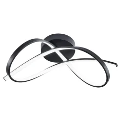 Lampa sufitowa LED PAUL czarna
