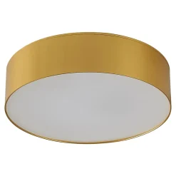 Lampa sufitowa LED SOLARI barwa ciepła 3000K złota 8 cm